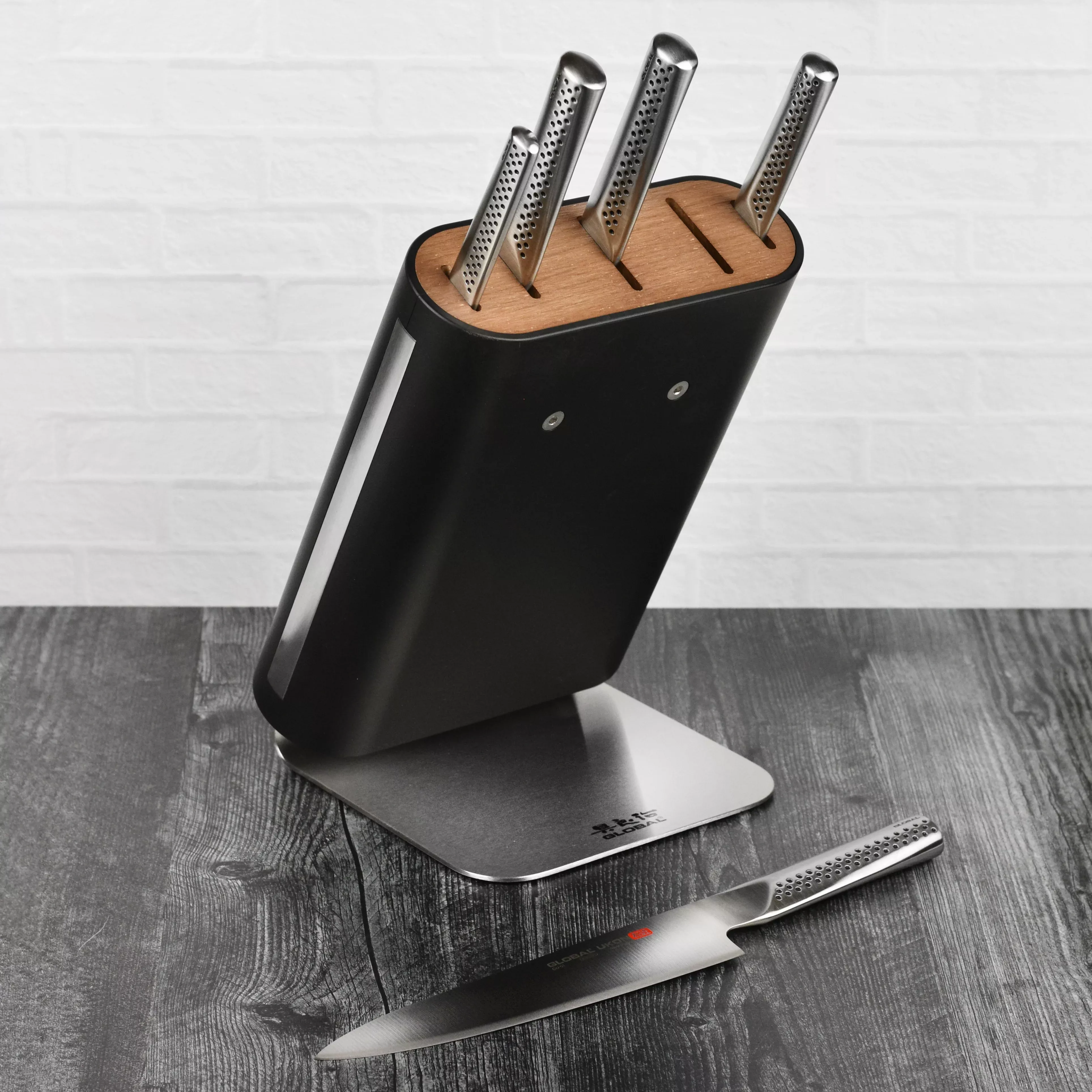 global-ukon-knife-block-set-6-piece Global Ukon Knife Block Set - 6 Piece