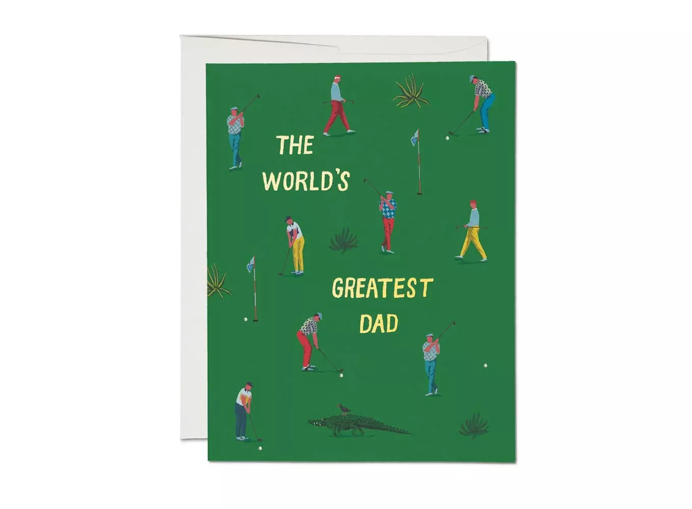 golf-dad-father-s-day-greeting-card Golf Dad Father's Day Greeting Card