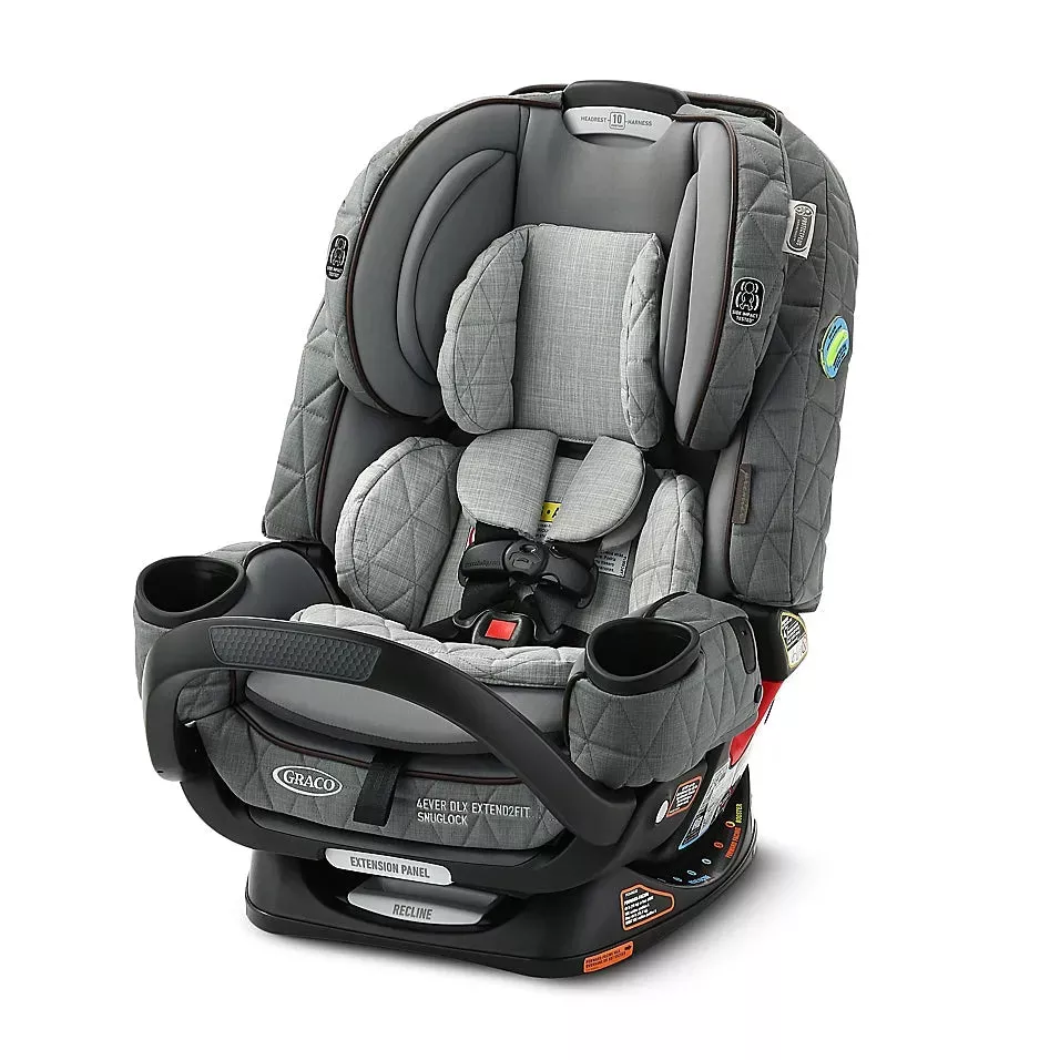 graco-4ever-dlx-snuglock-convertible-car-seat-midtown-grey-floor-model-rebel Graco 4EVER DLX SnugLock Convertible Car Seat - Midtown Grey (Floor Model) – REBEL