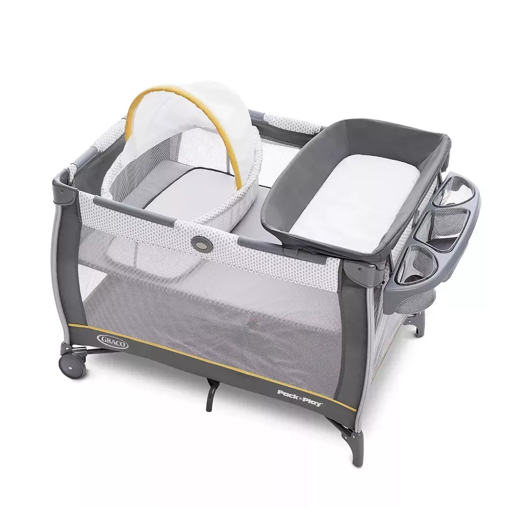 graco-pack-n-play-care-suite-bassinet-playard-wells-see-description-rebel Graco Pack 'N Play Care Suite Bassinet Playard - Wells (See Description) – REBEL