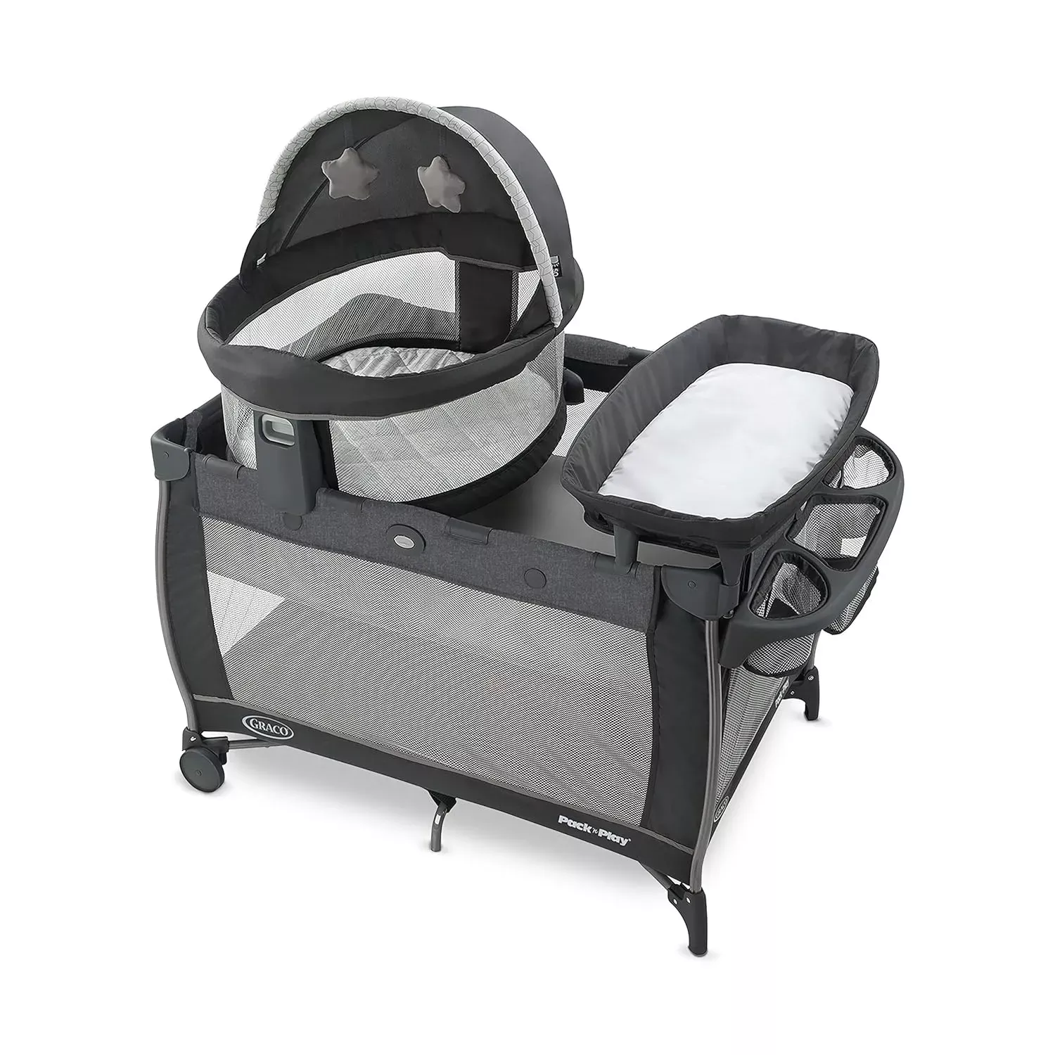 graco-pack-n-play-dome-lx-playard-with-baby-bassinet-redmond-rebel Graco Pack n Play Dome LX Playard with Baby Bassinet - Redmond – REBEL