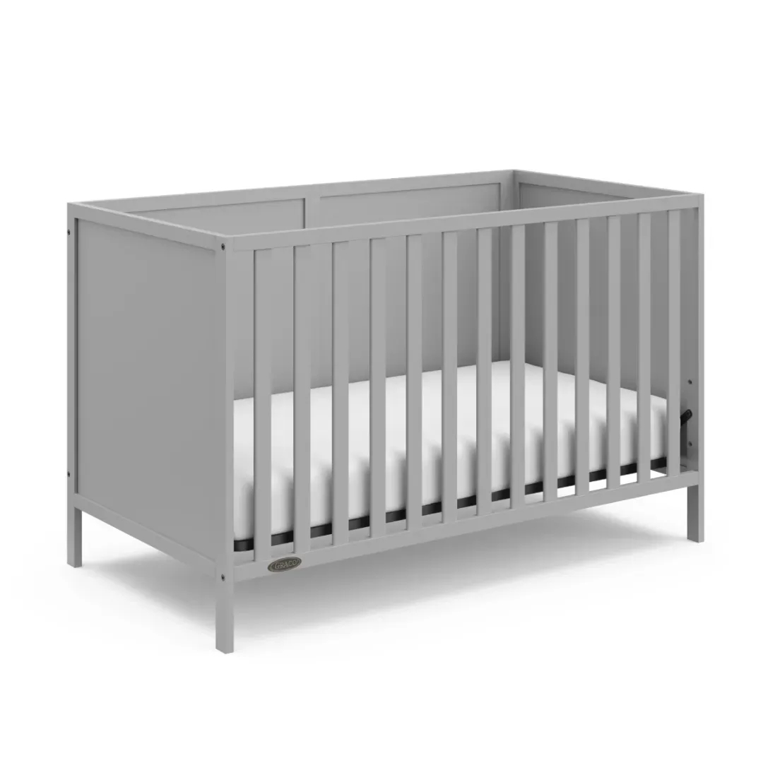 graco-theo-3-in-1-convertible-crib-pebble-gray-rebel Graco Theo 3-in-1 Convertible Crib - Pebble Gray – REBEL