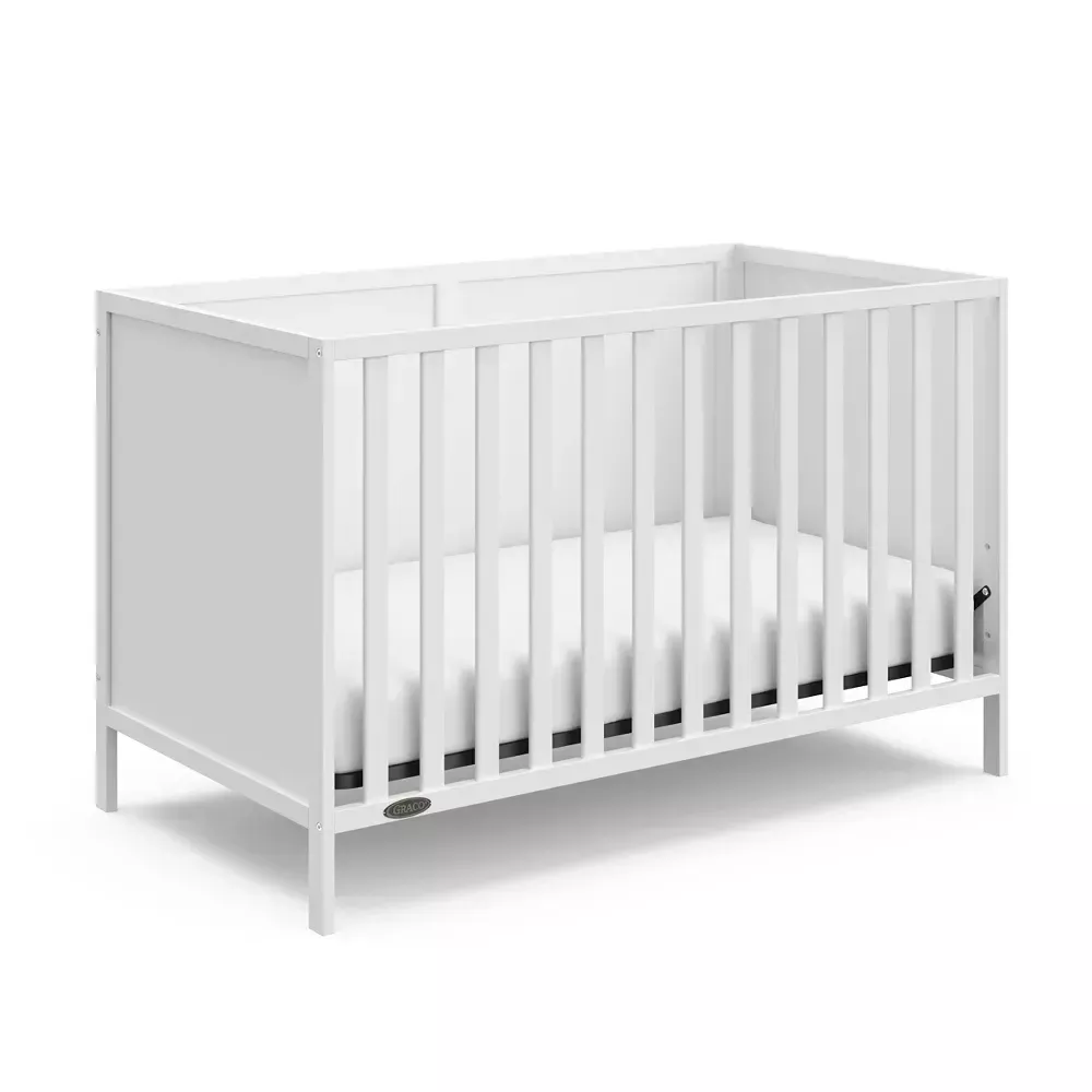 graco-theo-3-in-1-convertible-crib-white-rebel Graco Theo 3-in-1 Convertible Crib - White – REBEL