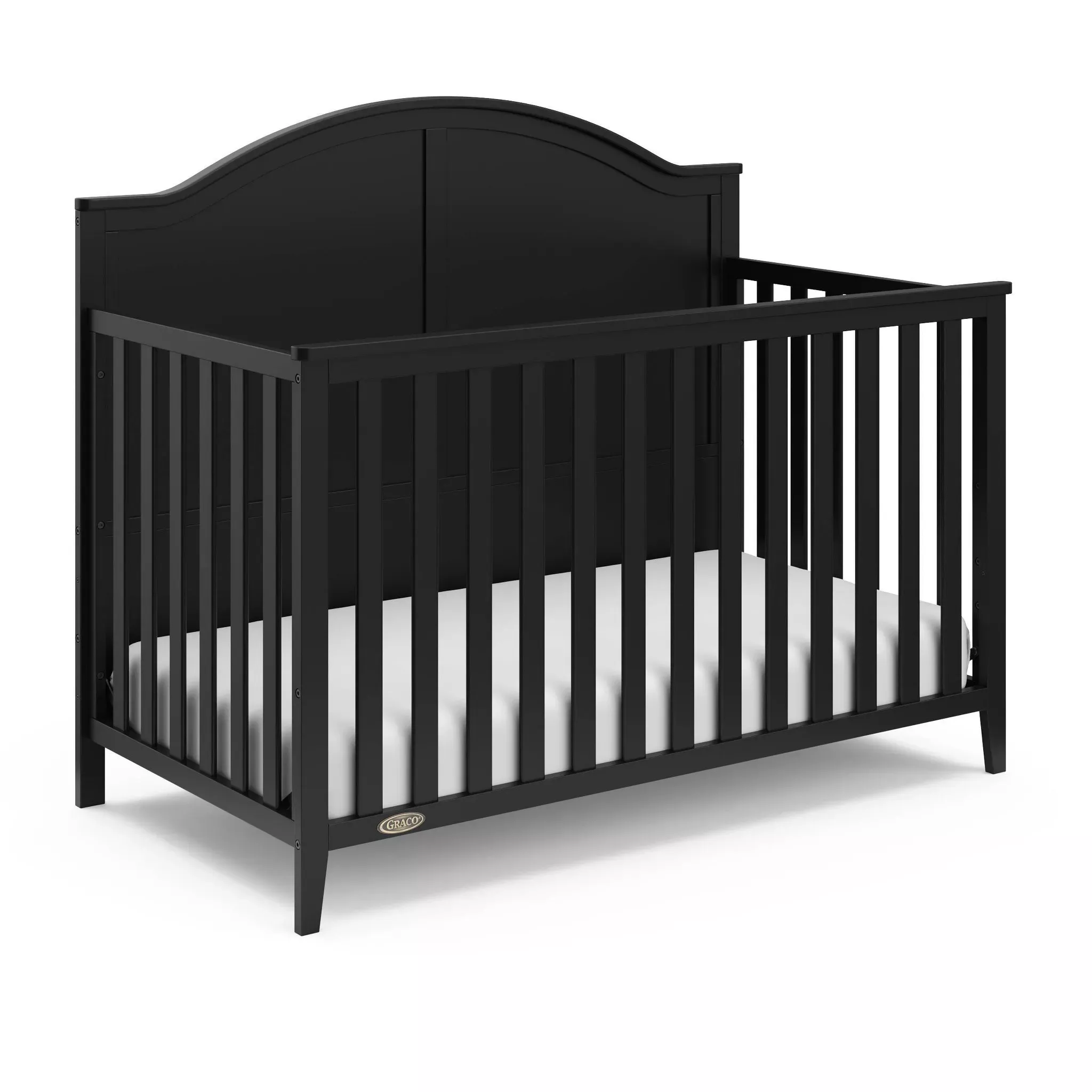 graco-wilfred-5-in-1-convertible-crib-black-rebel Graco Wilfred 5-in-1 Convertible Crib - Black – REBEL