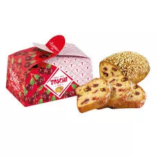 Great Ciao "FLAMIGNI" Panettone loaf with Toschi Cherries, 10.58 oz