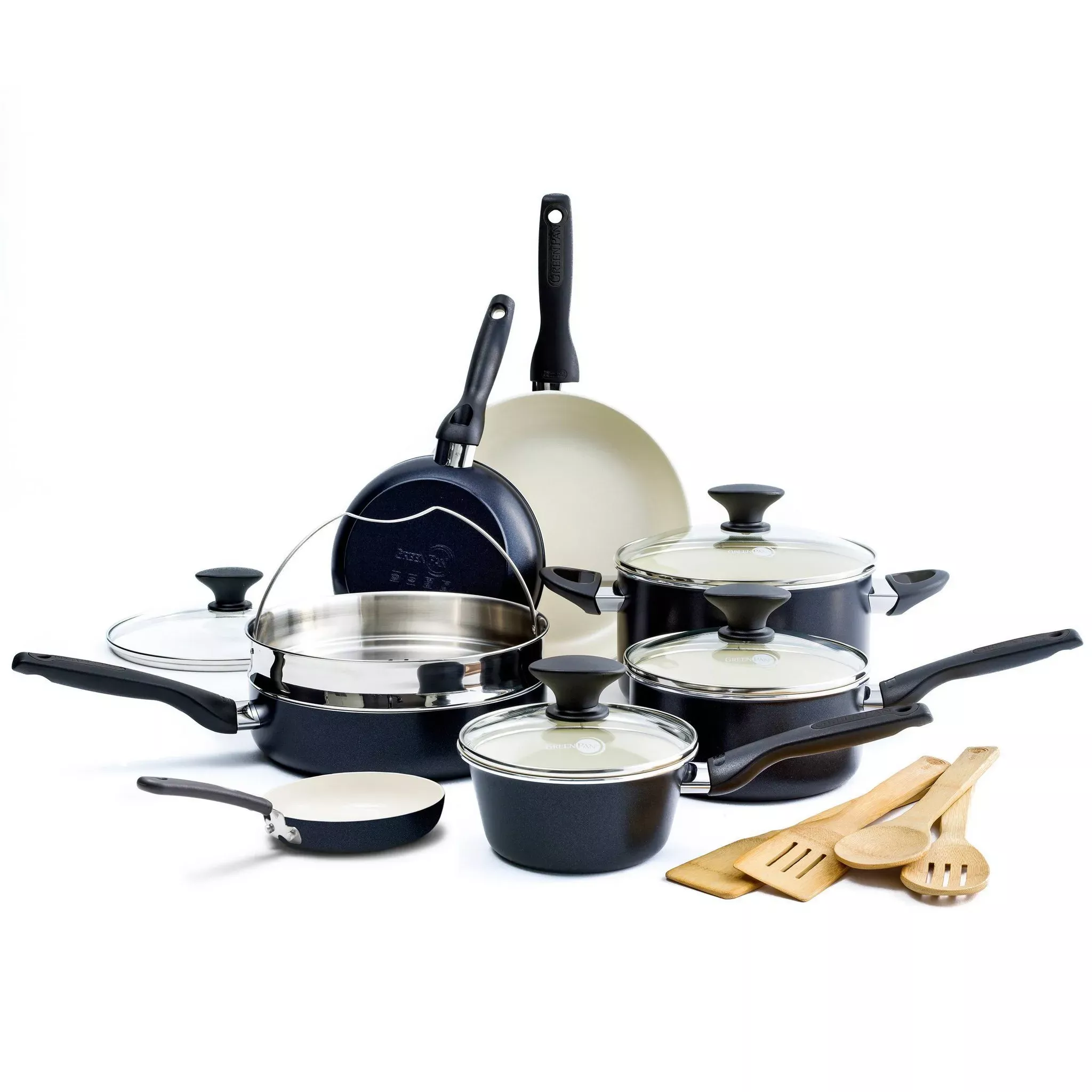 greenpan-16pc-ceramic-nonstick-cookware-set-rebel GreenPan 16pc Ceramic Nonstick Cookware Set – REBEL