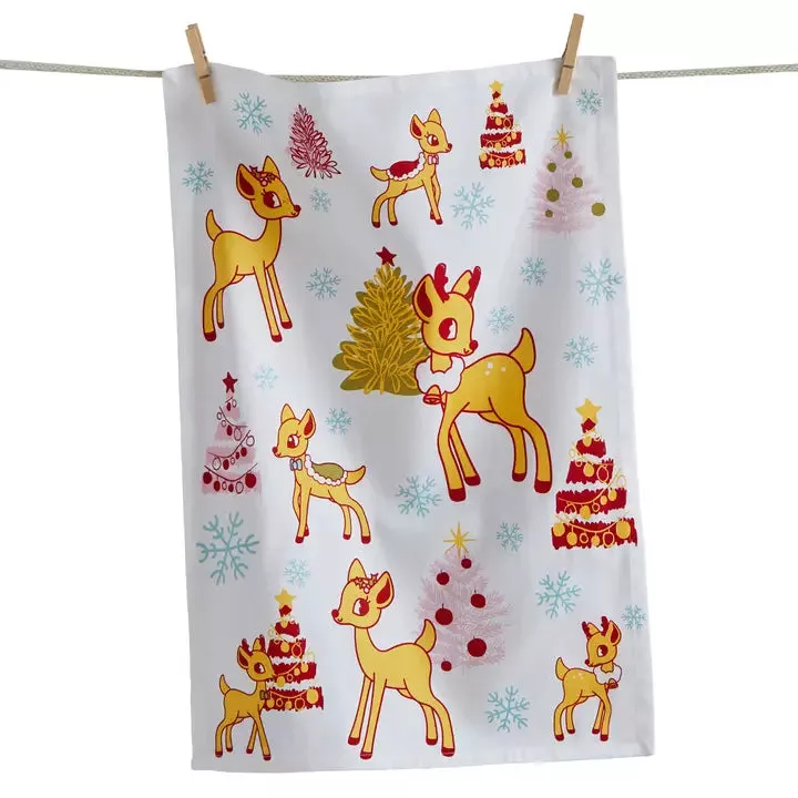 groovy-reindeer-dishtowel Groovy Reindeer Dishtowel