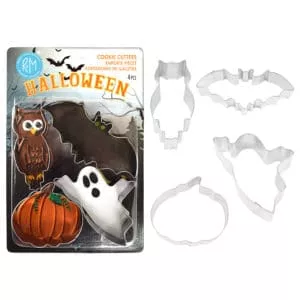 halloween-4-pc-ss-cookie-cutter-set-carded Halloween 4 Pc SS Cookie Cutter Set Carded