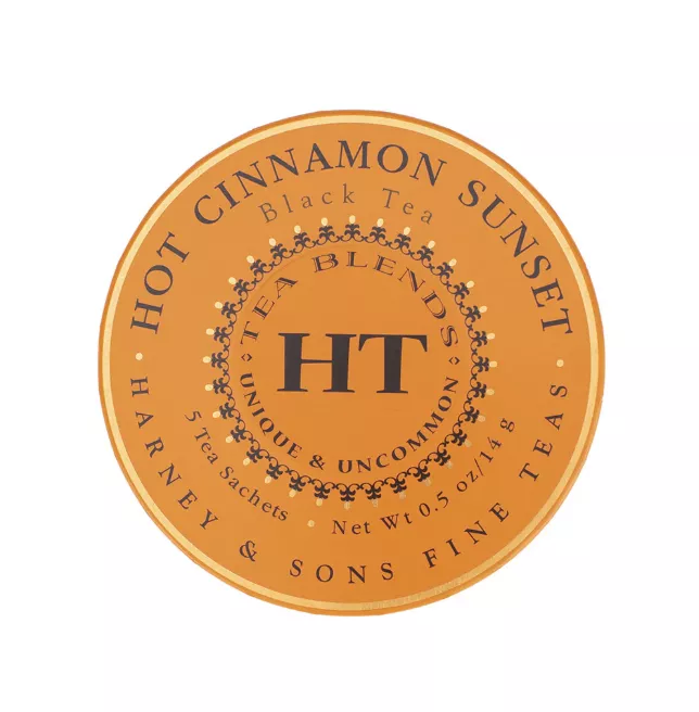 harney-sons-hot-cinnamon-sunset-tea-tagalong-tin Harney & Sons Hot Cinnamon Sunset Tea, Tagalong Tin