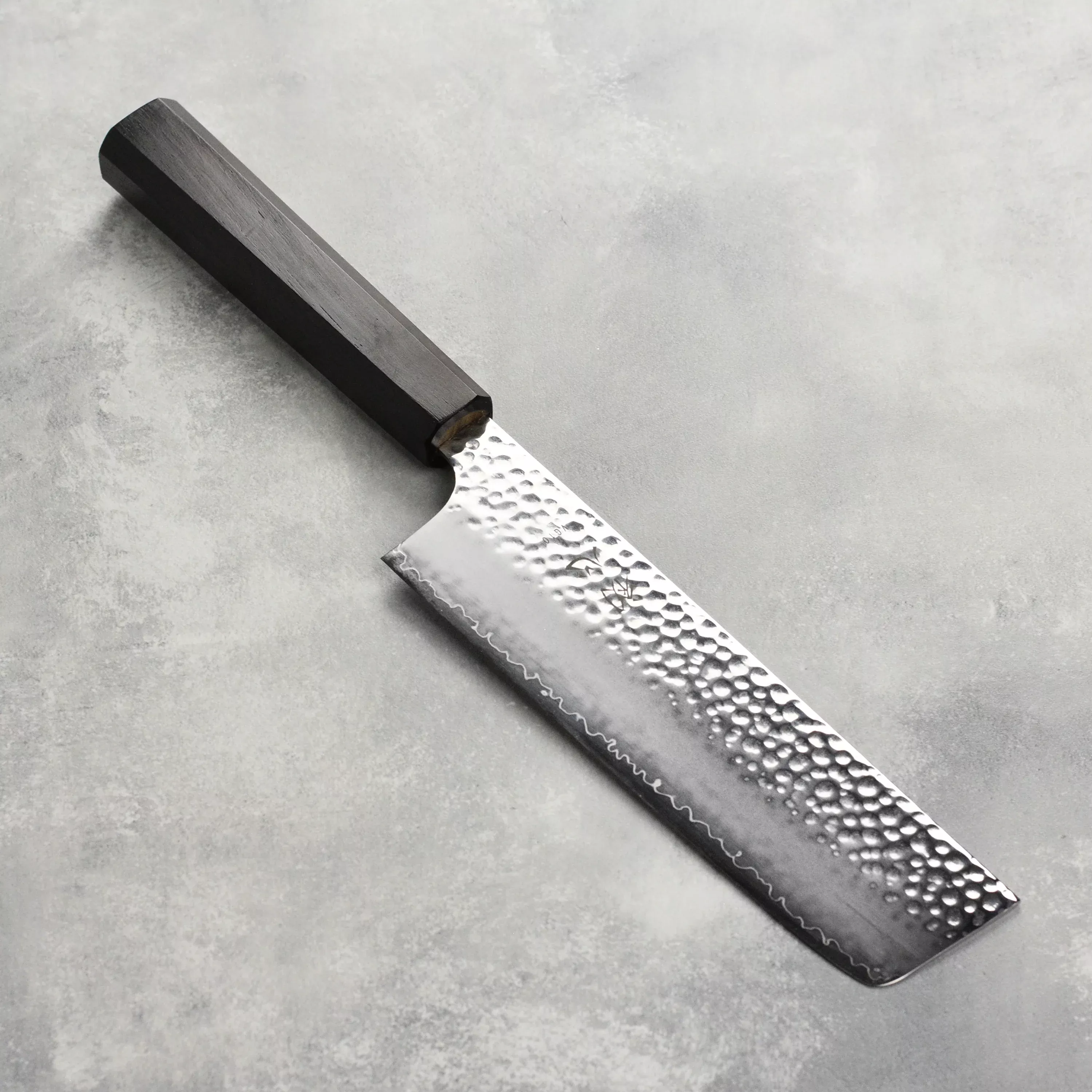 hatsukokoro-hayabusa-vg10-tsuchime-7-nakiri-knife Hatsukokoro Hayabusa VG10 Tsuchime 7" Nakiri Knife