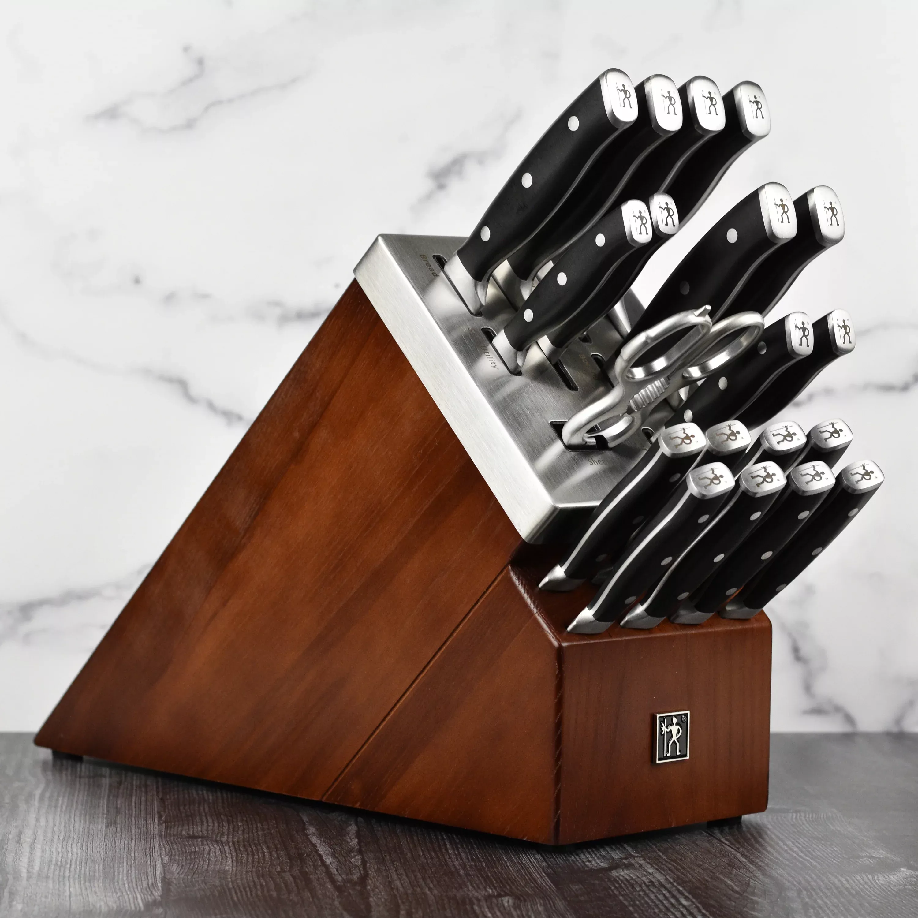 henckels-forged-accent-self-sharpening-knife-set-20-piece-black Henckels Forged Accent Self-Sharpening Knife Set - 20 Piece Black
