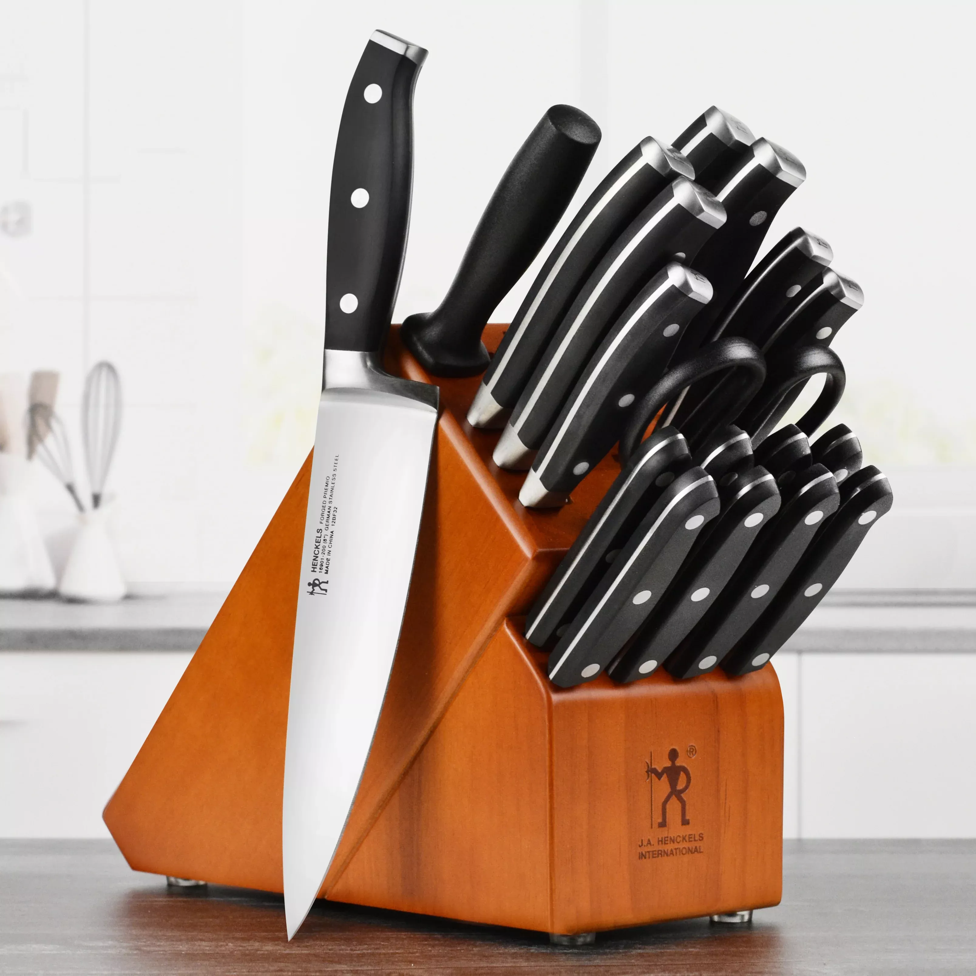 henckels-forged-premio-knife-block-set-19-piece Henckels Forged Premio Knife Block Set - 19 Piece