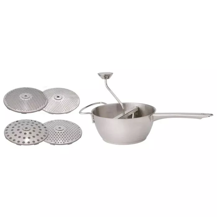 hic-kitchen-food-mill-with-4-blades-2qt HIC Kitchen Food Mill with 4 Blades, 2qt