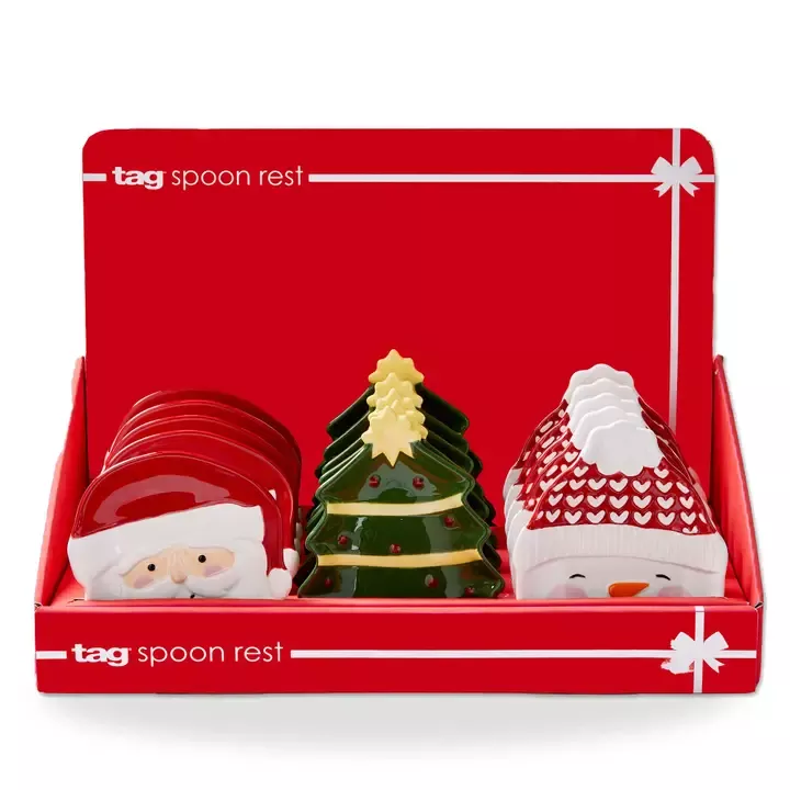 holiday-cheer-spoon-rests Holiday Cheer Spoon Rests