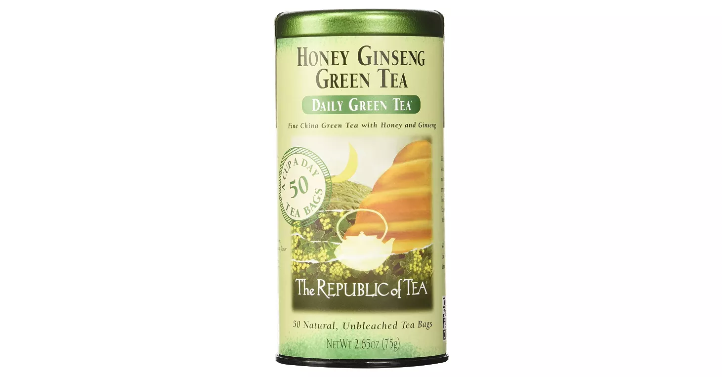 honey-ginseng-green-tea-50-bag-tin Honey Ginseng Green Tea, 50 Bag Tin