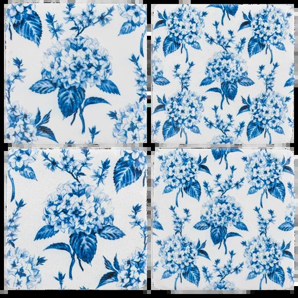 hydrangea-coaster-4pc-coaster-set Hydrangea Coaster 4pc Coaster Set