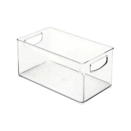 idesign-linus-clear-plastic-kitchen-organizers-set-4-bins-rebel iDesign Linus Clear Plastic Kitchen Organizers - Set of 4 Bins – REBEL