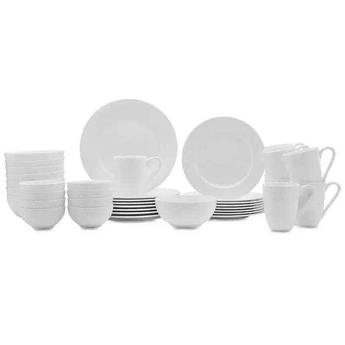 ikasa-mikasa-tate-40-piece-dinnerware-set-white-rebel Ikasa Mikasa Tate 40-Piece Dinnerware Set - White – REBEL