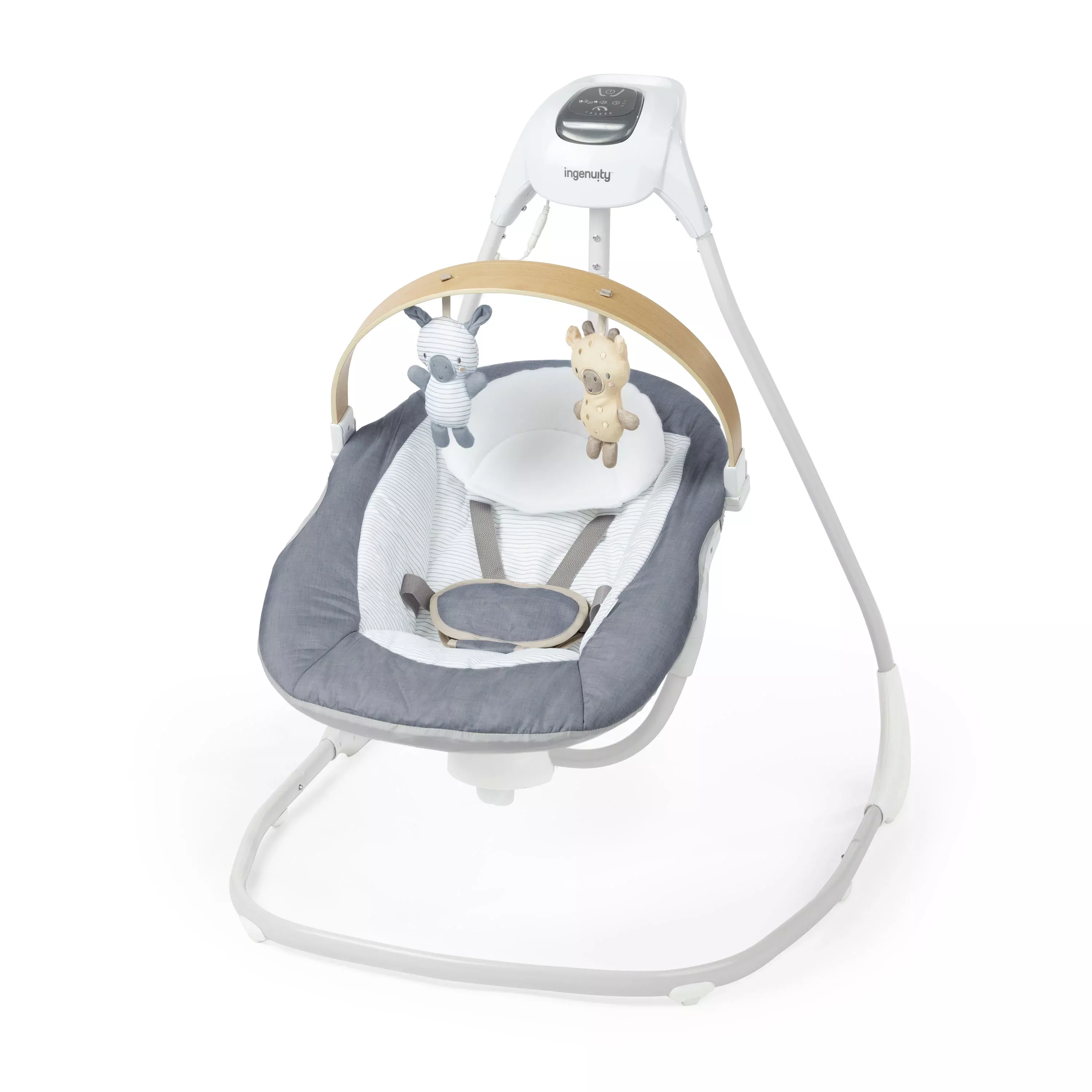 ingenuity-simplecomfort-compact-soothing-baby-swing-chambray-rebel Ingenuity SimpleComfort Compact Soothing Baby Swing - Chambray – REBEL