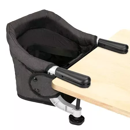 inglesina-portable-clip-on-high-chair-with-foldable-design-black-rebel Inglesina Portable Clip-On High Chair with Foldable Design - Black – REBEL
