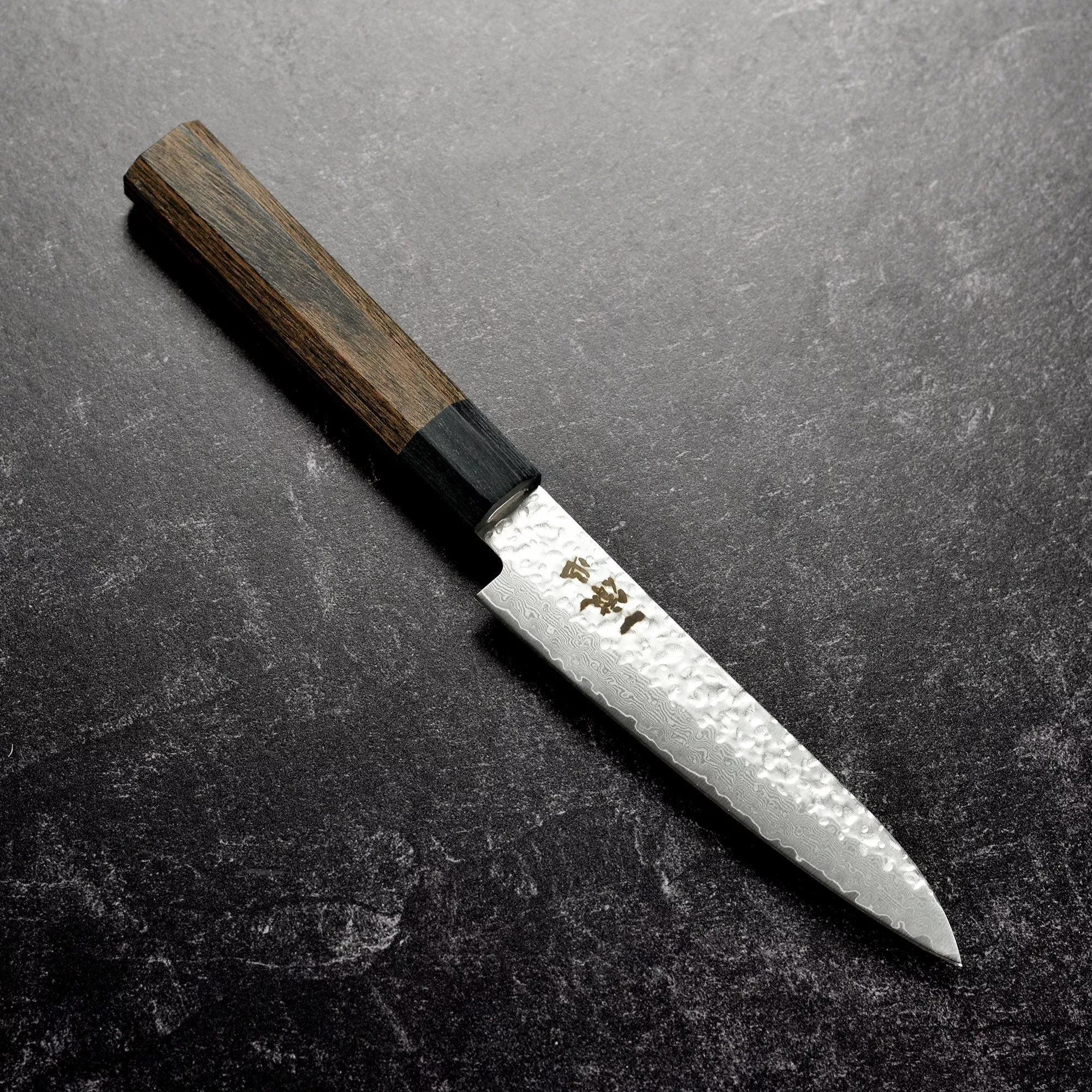 ittetsu-vg10-hammered-damascus-5-1-petty-knife Ittetsu VG10 Hammered Damascus 5.1" Petty Knife