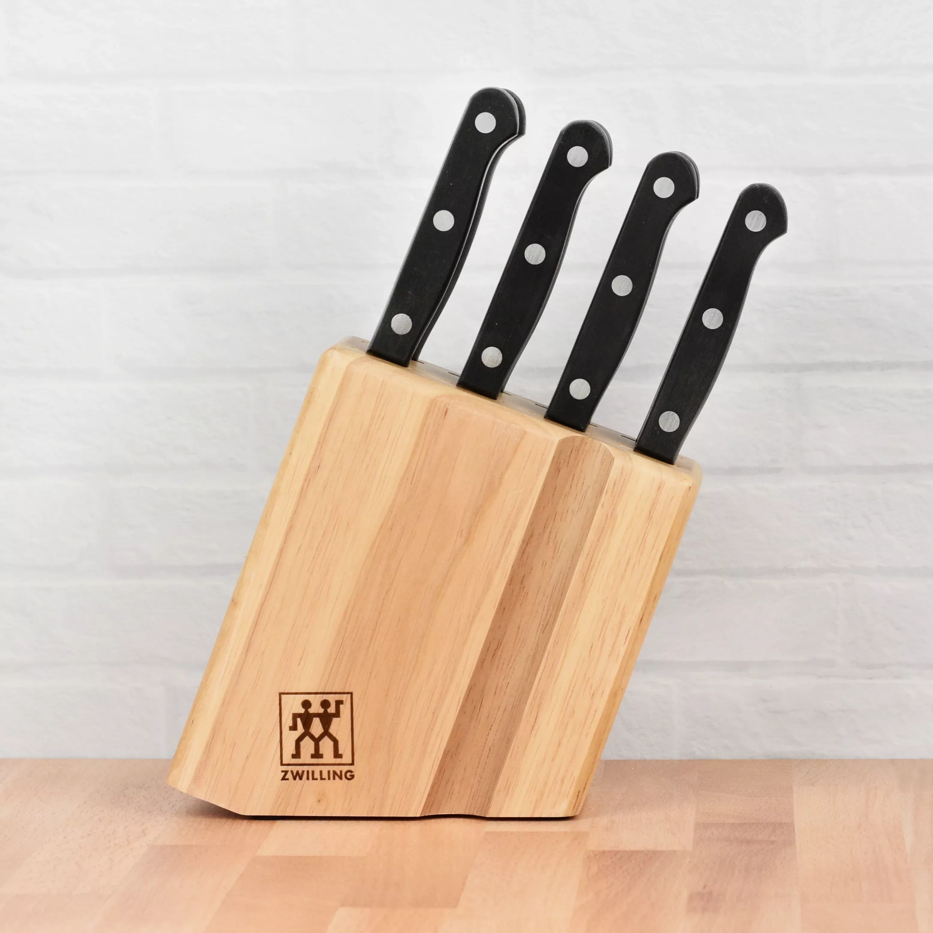 j-henckels-gourmet-steak-knives-8-piece-set-with-block J.A. Henckels Gourmet Steak Knives - 8 Piece Set with Block