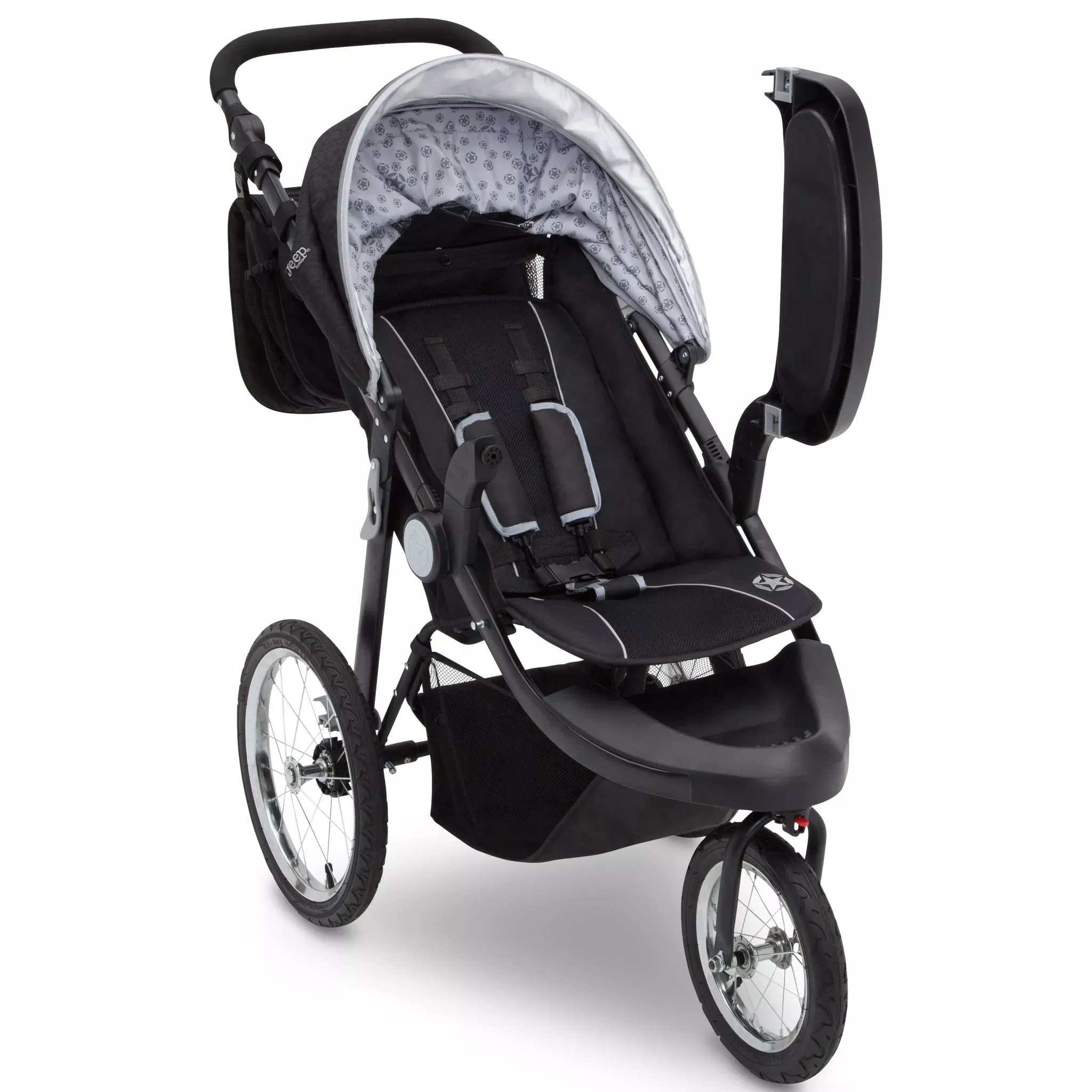 Jeep Cross-Country Sport Plus Stroller Jogger - Charcoal Galaxy – REBEL