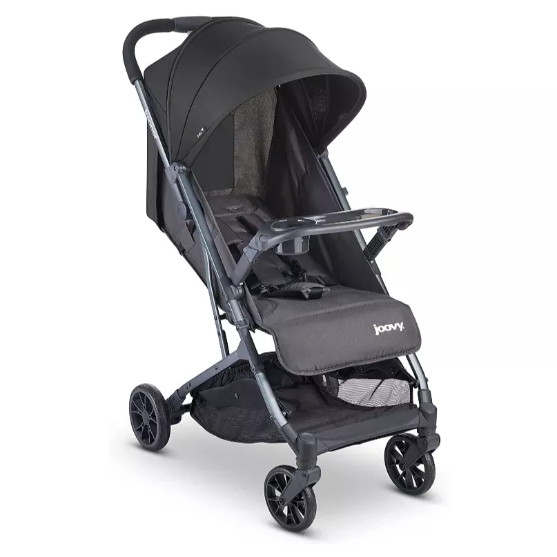 joovy-kooper-lightweight-compact-single-stroller-with-tray-forged-iron-rebel Joovy Kooper Lightweight Compact Single Stroller With Tray - Forged Iron – REBEL