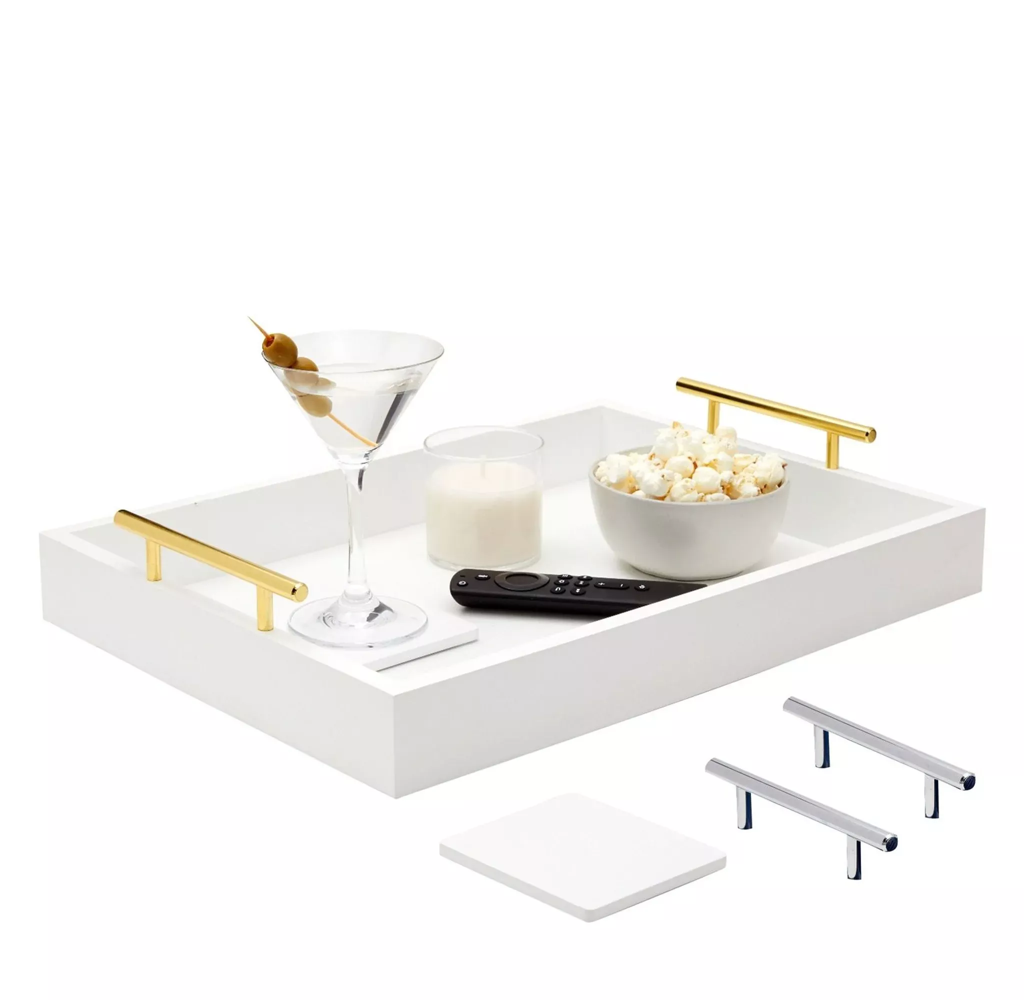 juvale-serving-tray-with-handles-coasters-rebel Juvale Serving Tray with Handles and Coasters – REBEL