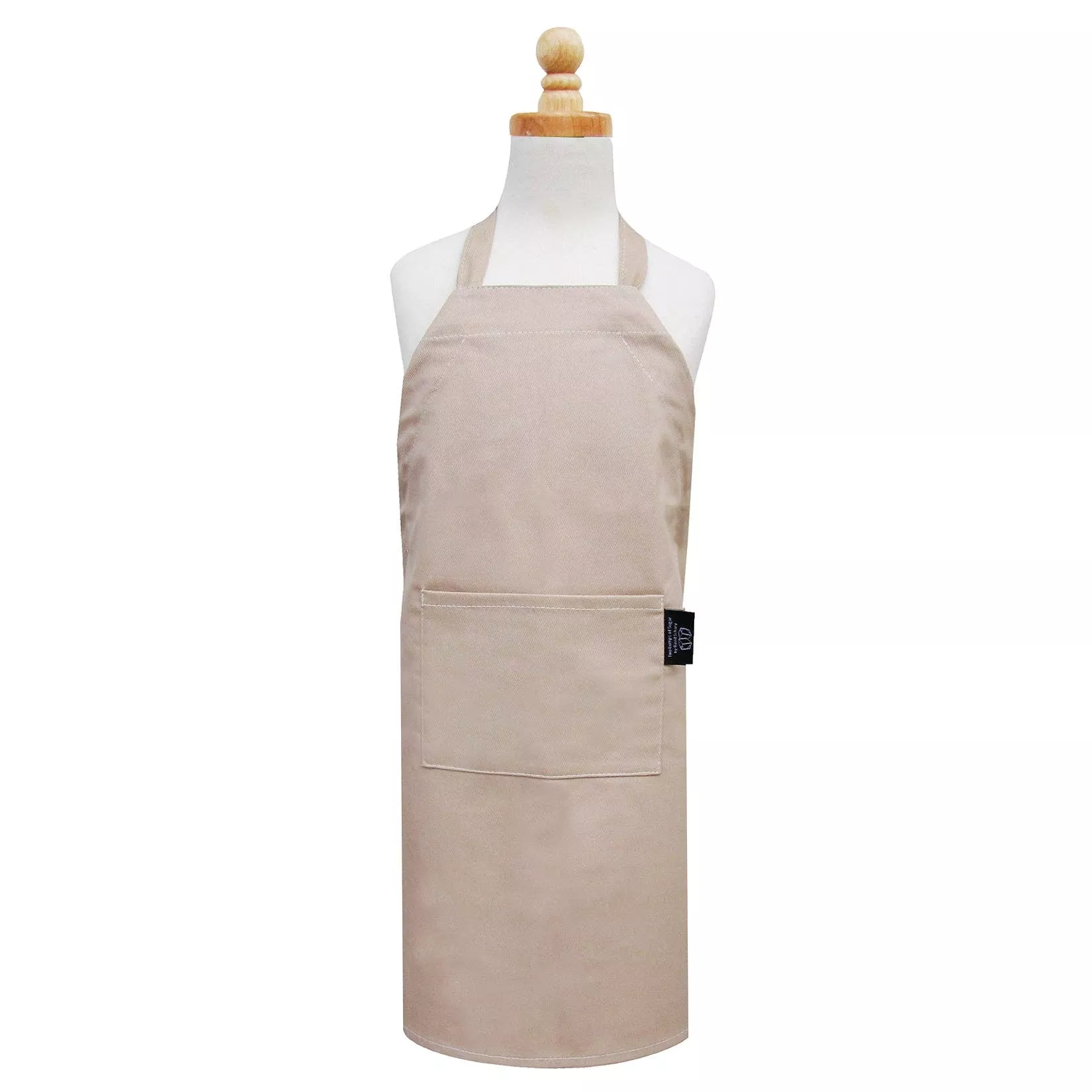 khaki-twill-child-apron Khaki Twill Child Apron
