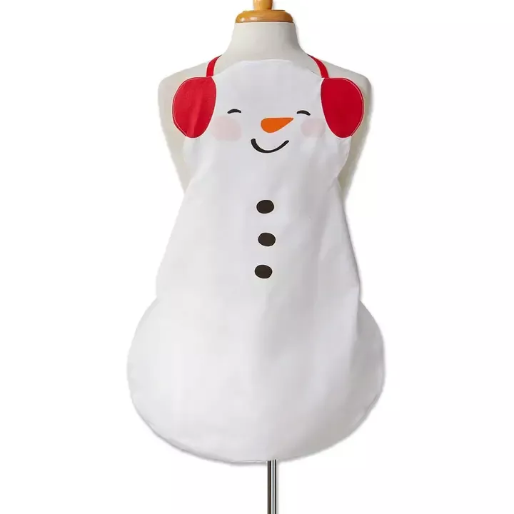 kid-s-apron-snowman Kid's Apron Snowman