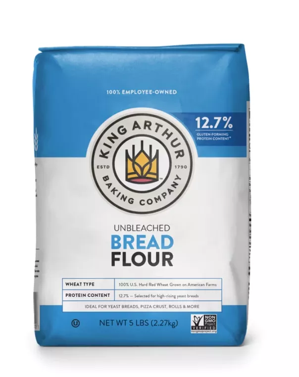 king-arthur-flour-unbleached-bread-flour-5-lb King Arthur Flour, Unbleached Bread Flour, 5 lb