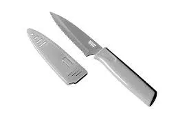 kuhn-rikon-paring-knife-colori-gray Kuhn Rikon Paring Knife Colori, Gray