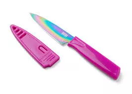 kuhn-rikon-paring-knife-colori-rainbow Kuhn Rikon Paring Knife Colori, Rainbow