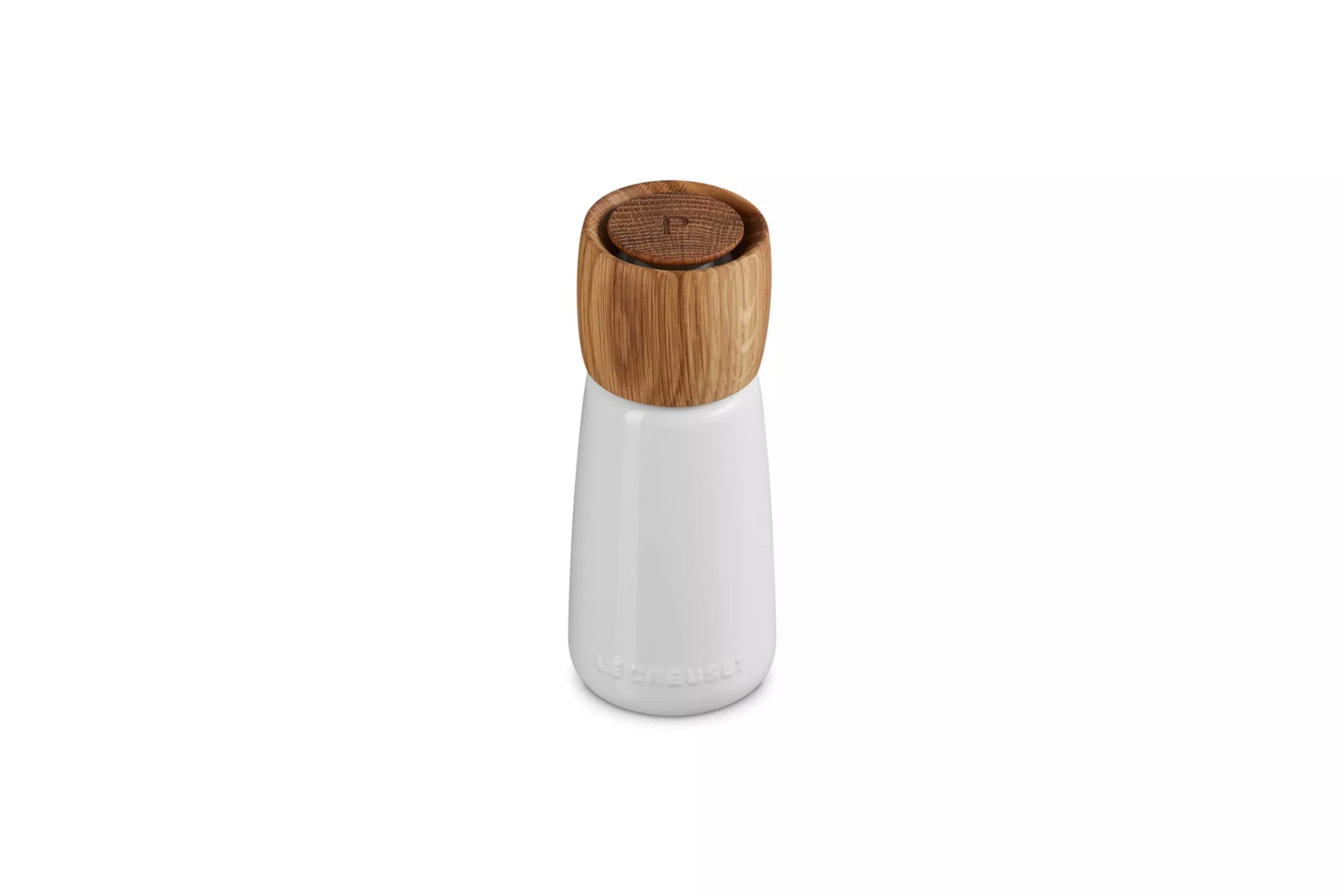 Le Creuset Alpine Pepper Mill - White 7 in.