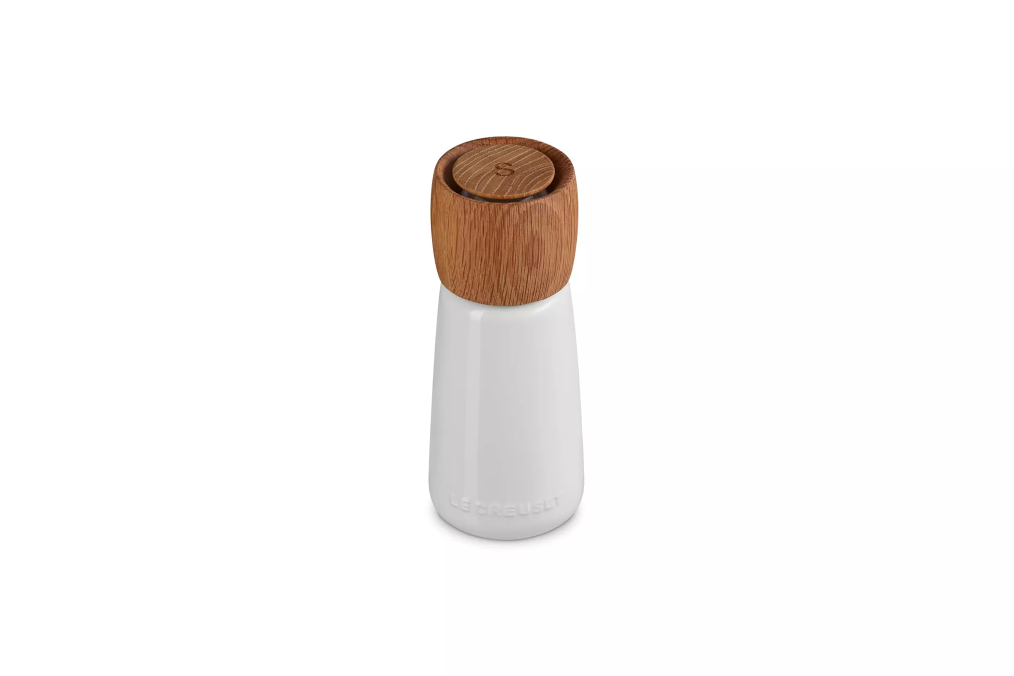 Le Creuset Alpine Salt Mill - White 7 in.