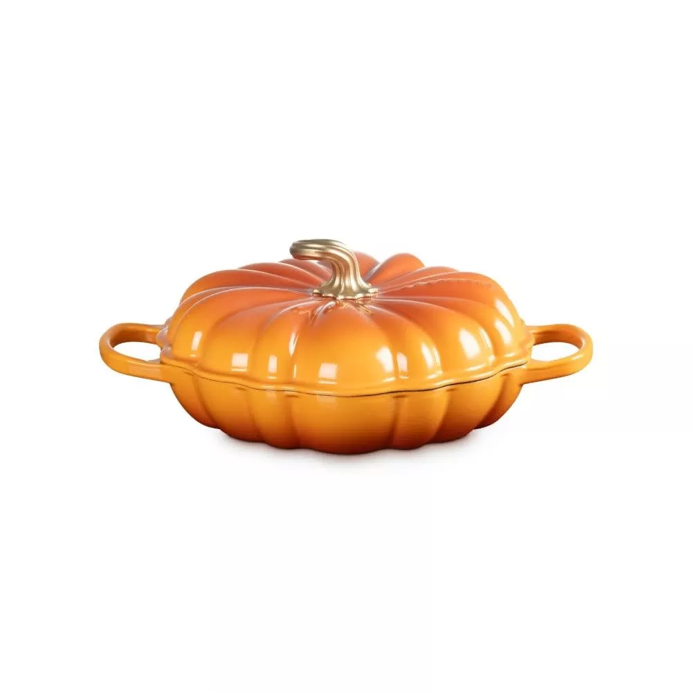 Le Creuset Braiser - Persimmon 2.75 qt. Signature Pumpkin