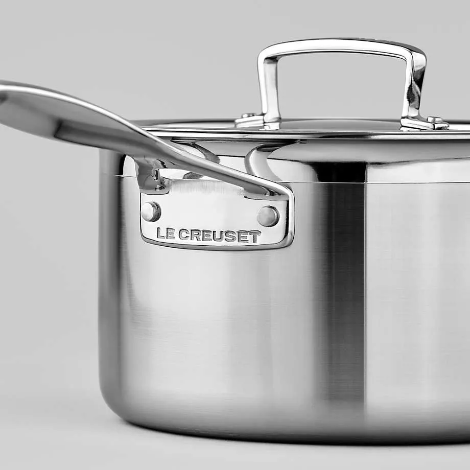 le-creuset-classic-stainless-steel-saucepan-3-qt Le Creuset Classic Stainless Steel Saucepan 3 qt.