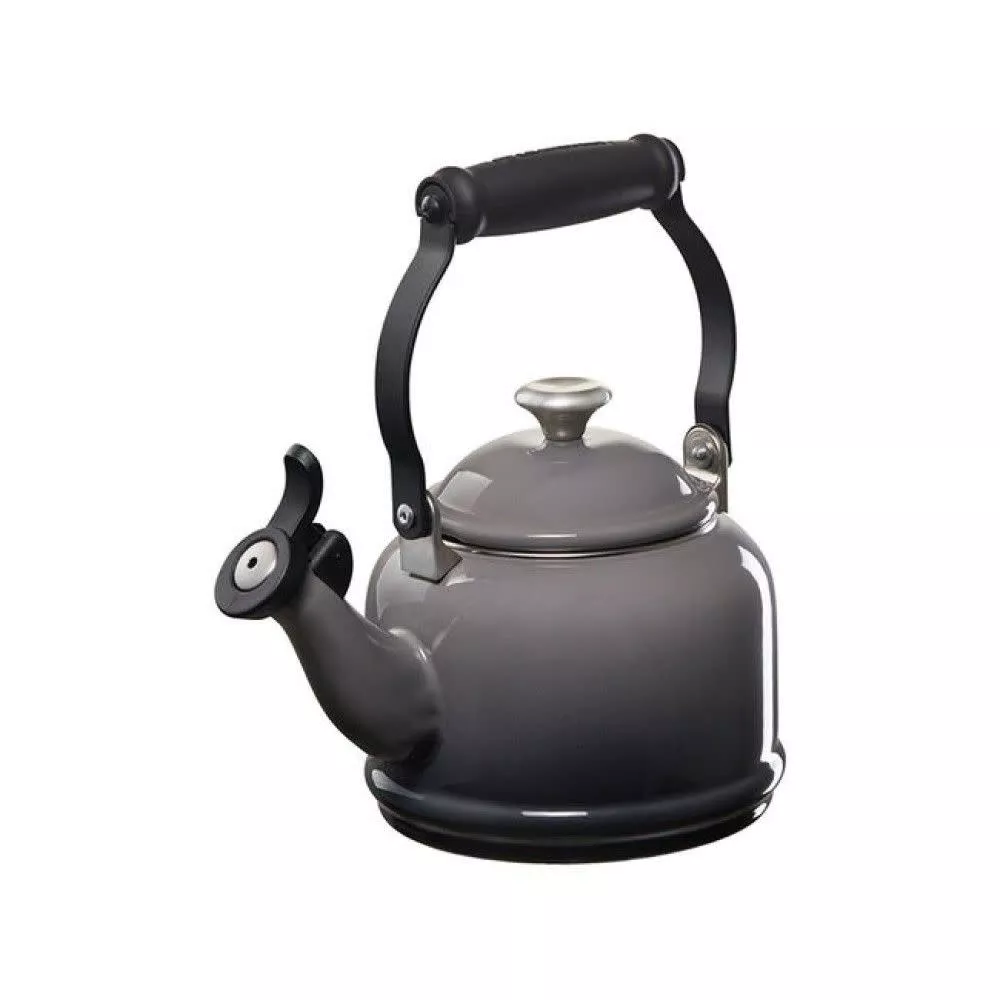 le-creuset-demi-kettle-oyster-w-ss-knob-1-25-qt Le Creuset Demi Kettle - Oyster w/ SS Knob 1.25 qt.