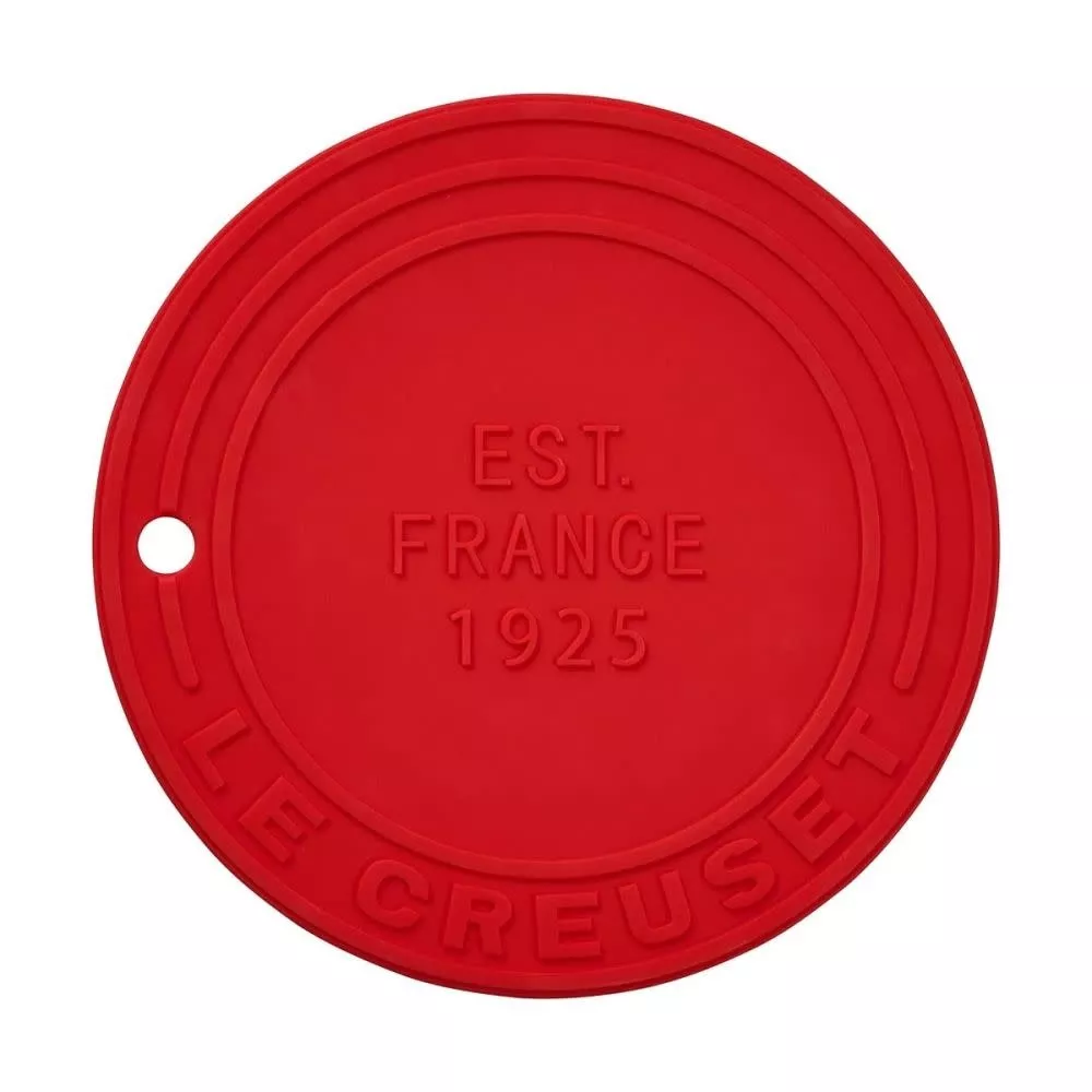 le-creuset-diameter-silicone-trivet-est-1925-cerise-8 Le Creuset diameter Silicone Trivet (est. 1925) - Cerise 8"