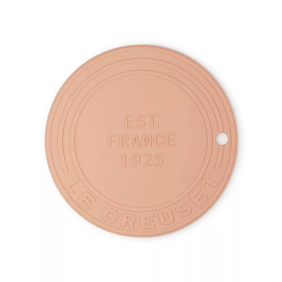 le-creuset-diameter-silicone-trivet-est-1925-peche-8 Le Creuset diameter Silicone Trivet (est. 1925) - Peche 8"