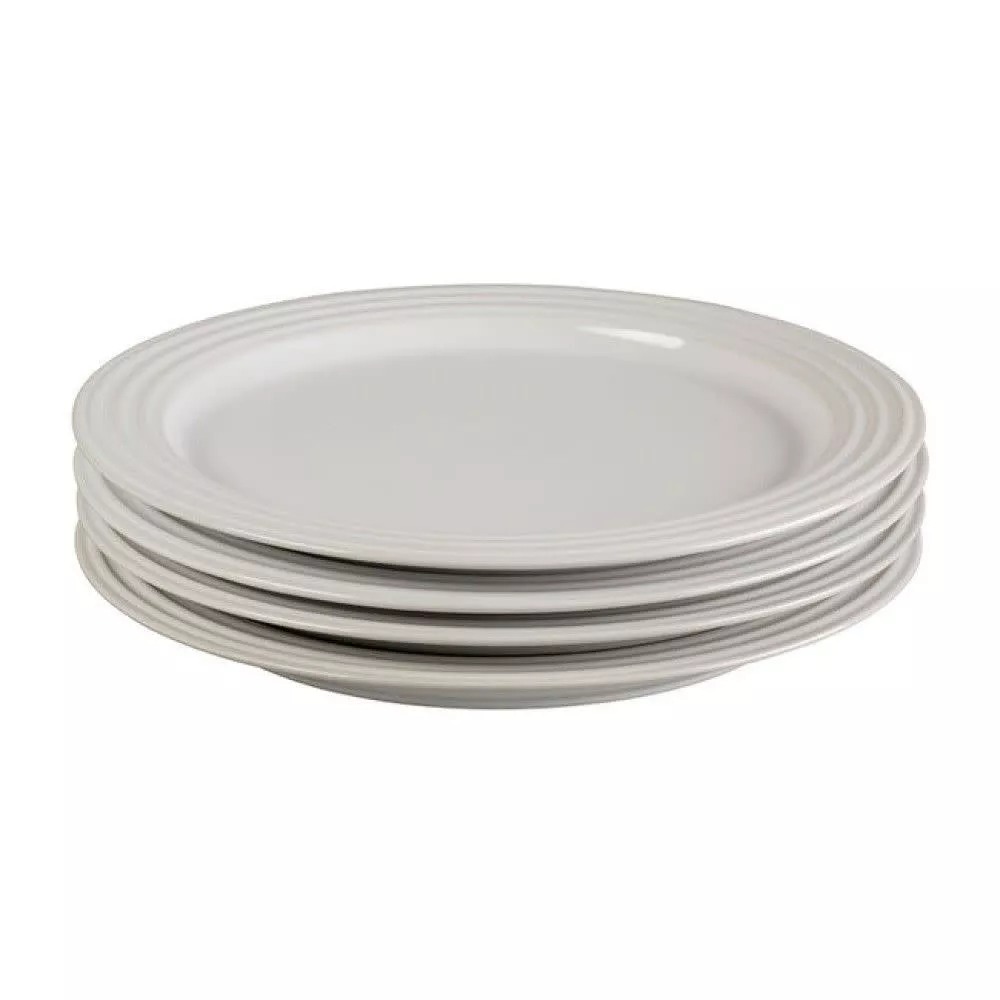 le-creuset-dinner-plates-white-10-5-set-4-10-5 Le Creuset Dinner Plates - White 10.5" Set of (4) 10.5"