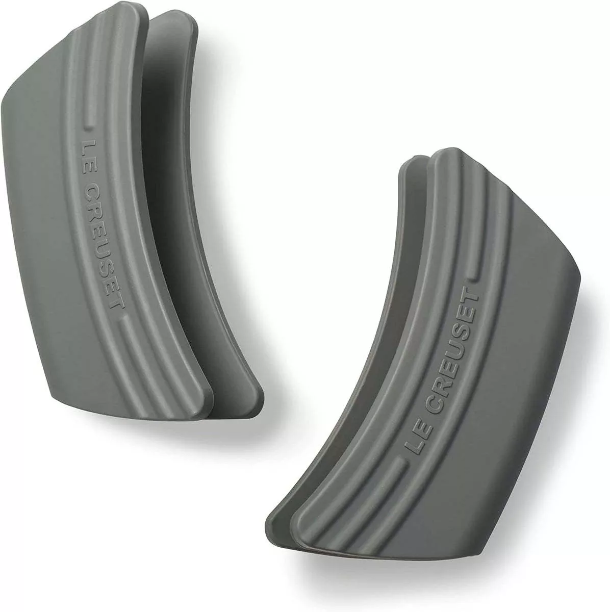 le-creuset-each-silicone-pot-grips-set-oyster-5-x-2-1-2 Le Creuset each Silicone Pot Grips Set - Oyster 5" x 2 1/2"