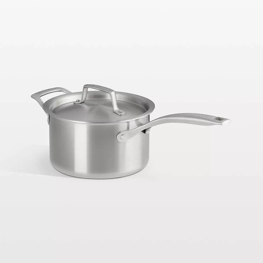 le-creuset-essential-stainless-steel-round-saucepan-ss-lid-3-qt-le-creuset Le Creuset Essential Stainless Steel Round Saucepan Ss Lid 3 Qt| Le Creuset