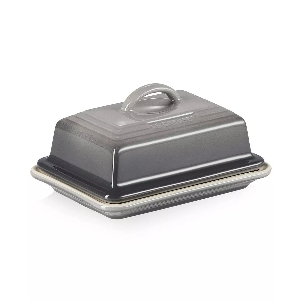 le-creuset-european-butter-dish-oyster-6-75-x-5-x-3-5 Le Creuset European Butter Dish - Oyster 6.75" x 5" x 3.5"