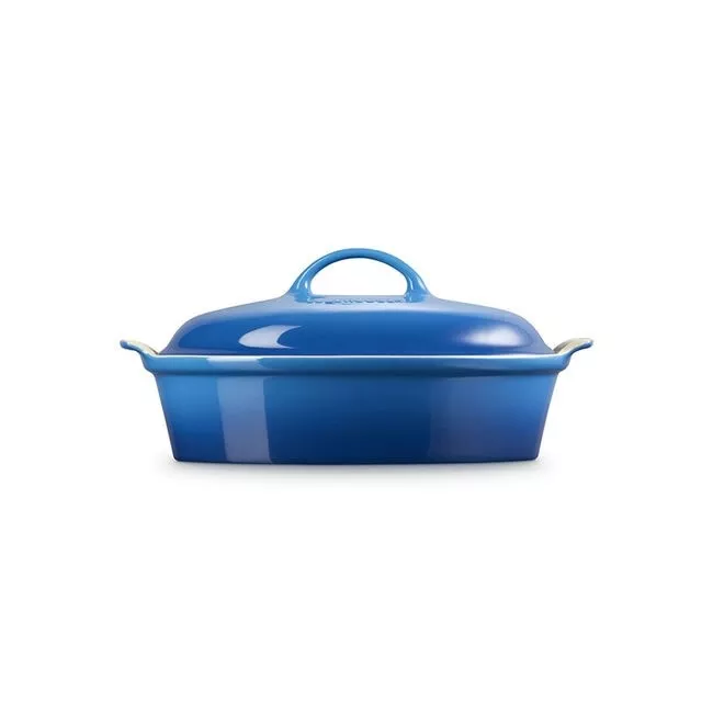 le-creuset-heritage-covered-oval-casserole-marseille-4-qt-14 Le Creuset Heritage Covered Oval Casserole - Marseille 4 qt. (14")