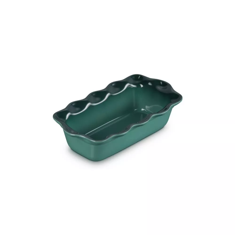 le-creuset-heritage-fluted-loaf-pan-artichaut-9 Le Creuset Heritage Fluted Loaf Pan - Artichaut 9"