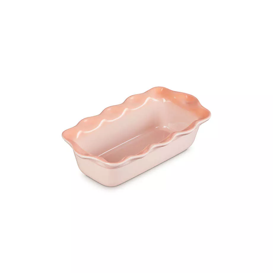 le-creuset-heritage-fluted-loaf-pan-peche-9 Le Creuset Heritage Fluted Loaf Pan - Peche 9"