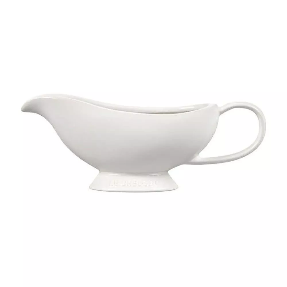 le-creuset-heritage-gravy-boat-white-16-oz Le Creuset Heritage Gravy Boat - White 16 oz.