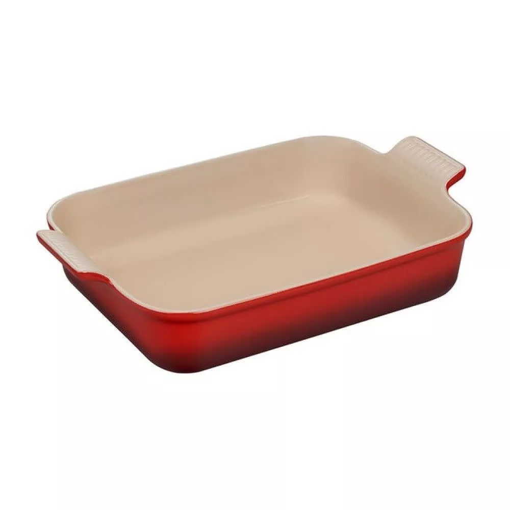 le-creuset-heritage-rectangular-dish-cerise-4-qt-12-x-9 Le Creuset Heritage Rectangular Dish - Cerise 4 qt. (12" x 9")